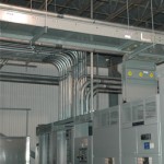 commercial conduit runs to main distribution room tenant improvement