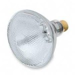 halogen light, par 38 rain tight lamp for outside light fixtures, or for dramatic indoor recessed can lighting