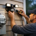 How to Install Exterior Motion Lights