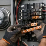 How to Replace a Burned Busbar Panel